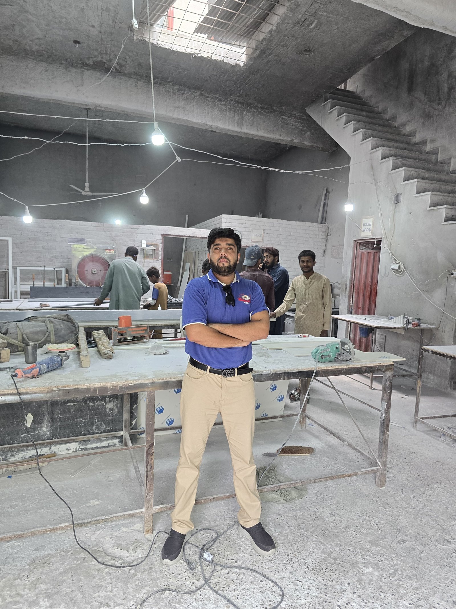 Hoorian Corian Marble workshop